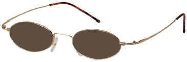 SFE-11209 sunglasses in Gold