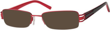 SFE-11202 sunglasses in Burgundy