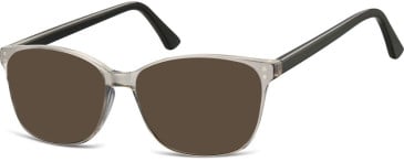 SFE-11321 sunglasses in Light Grey Black