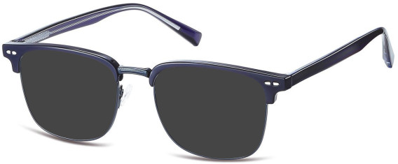 SFE-11268 sunglasses in Shiny Navy Blue
