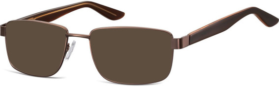 SFE-11267 sunglasses in Matt Brown