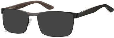 SFE-11264 sunglasses in Matt Black