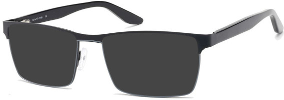 SFE-11263 sunglasses in Matt Black/Grey