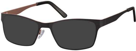 SFE-11251 sunglasses in Black/Brown