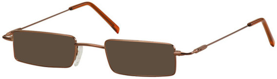 SFE-11249 sunglasses in Coffee
