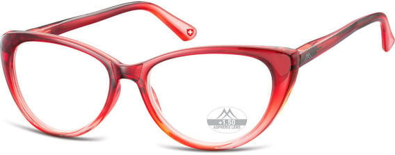 SFE-11329 glasses in Transparent Red