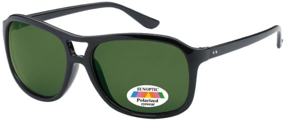 SFE-9109 sunglasses in Black/Green