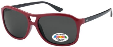 SFE-9109 sunglasses in Red/Black
