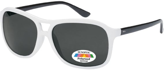 SFE-9109 sunglasses in White/Black