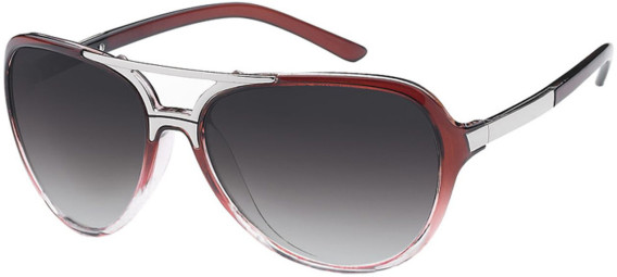 SFE-9127 sunglasses in Brown/Clear/Grey