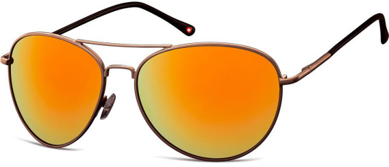 SFE-9157 sunglasses in Coffee Mirror