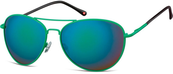SFE-9157 sunglasses in Green Mirror