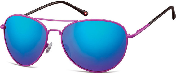SFE-9157 sunglasses in Purple Mirror
