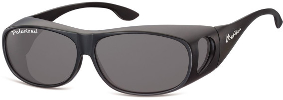 SFE-9849 sunglasses in Matt Black/Grey