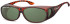 SFE-9849 sunglasses in Matt Turtle/Green
