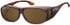 SFE-9849 sunglasses in Shiny Turtle/Brown