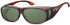SFE-9849 sunglasses in Shiny Turtle/Green