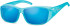 SFE-9851 sunglasses in Matt Blue/Blue Mirror