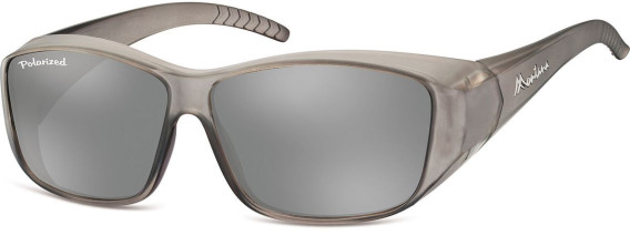 SFE-9851 sunglasses in Matt Grey/Grey Mirror