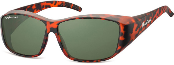 SFE-9851 sunglasses in Matt Turtle/Green