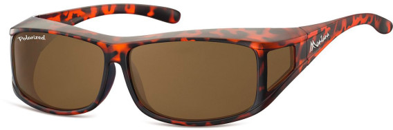 SFE-9852 sunglasses in Matt Turtle/Brown