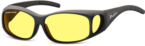 SFE-9853 sunglasses in Matt Black/Yellow