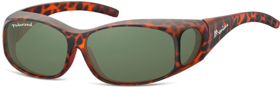 SFE-9853 sunglasses in Matt Turtle/Green