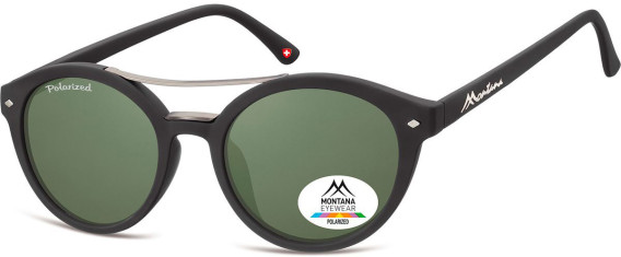 SFE-9857 sunglasses in Black/Green