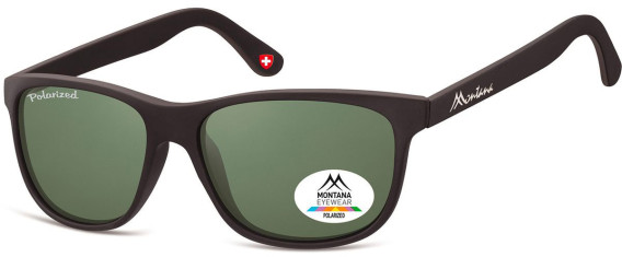 SFE-9864 sunglasses in Matt Black/Green