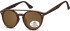 SFE-9865 sunglasses in Matt Turtle/Brown