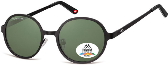 SFE-9868 sunglasses in Matt Black/Green