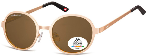 SFE-9868 sunglasses in Matt Gold/Brown