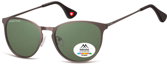 SFE-9869 sunglasses in Matt Gunmetal/Green