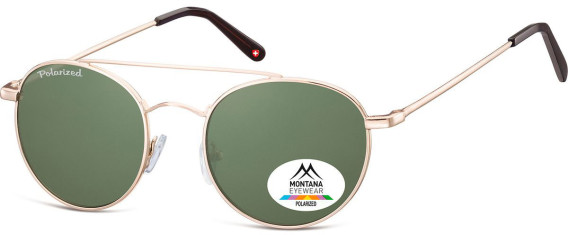 SFE-9871 sunglasses in Gold/Green