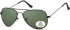 SFE-9873 sunglasses in Matt Black/Green