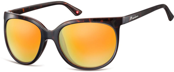 SFE-9876 sunglasses in Turtle/Orange Mirror