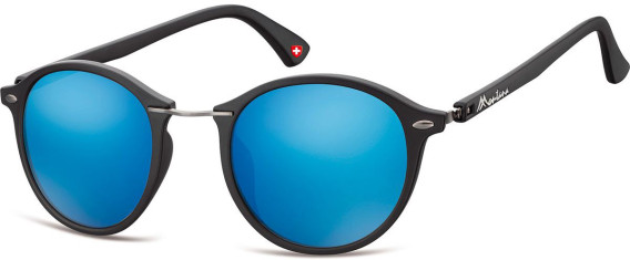 SFE-9880 sunglasses in Black/Blue Mirror