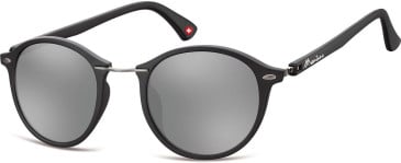 SFE-9880 sunglasses in Black/Grey Mirror