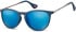 SFE-9881 sunglasses in Matt Blue Mirror