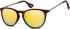 SFE-9881 sunglasses in Matt Turtle/Yellow Mirror
