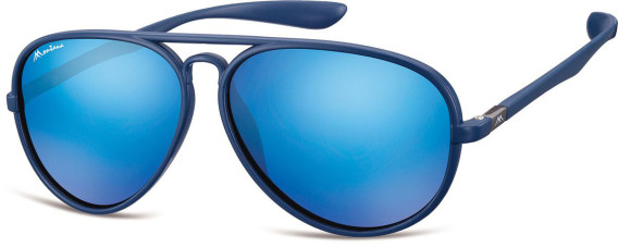 SFE-9884 sunglasses in Matt Blue Mirror
