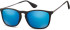 SFE-9890 sunglasses in Black/Blue Mirror