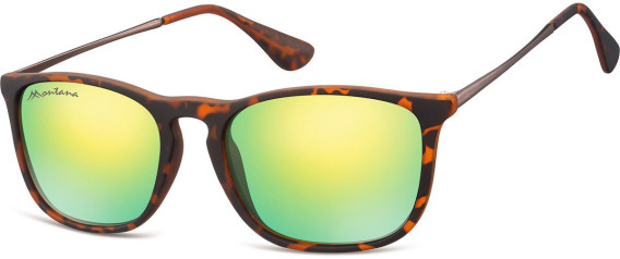 SFE-9890 sunglasses in Turtle/Lime Mirror