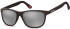 SFE-9891 sunglasses in Matt Black/Grey Mirror