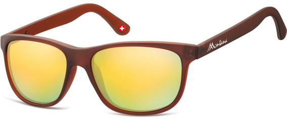 SFE-9891 sunglasses in Matt Brown Mirror