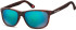 SFE-9891 sunglasses in Matt Turtle/Aqua Mirror