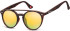 SFE-9892 sunglasses in Matt Turtle/Yellow Mirror