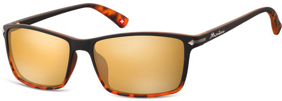 SFE-9894 sunglasses in Black/Turtle/Brown Mirror