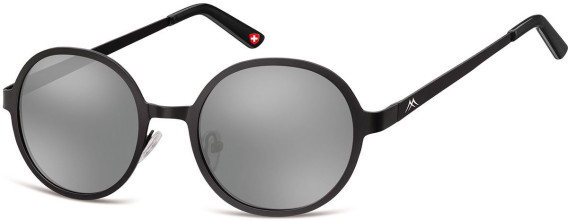 SFE-9895 sunglasses in Matt Black/Grey Mirror