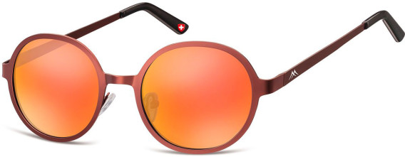 SFE-9895 sunglasses in Matt Red Mirror